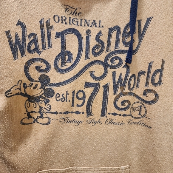 Original Walt Disney World Est. 1971 Vintage Style Classic Edition Hooded M - Picture 12 of 14